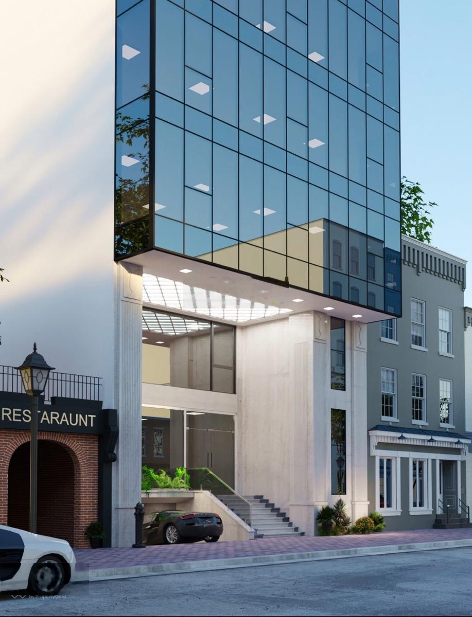 Cần bán gấp toà nhà mặt phố Hoàng Ngân diện tích 220m2,xây 1 hầm 9 nổi mặt tiền 10m giá 200 tỷ