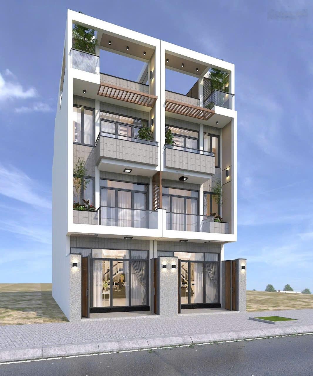 Cho thuê Nhà 1 trệt 3 lầu mới xây đường rộng 10m, 5PN, 6WC, KDC cạnh khu Vạn Phúc city