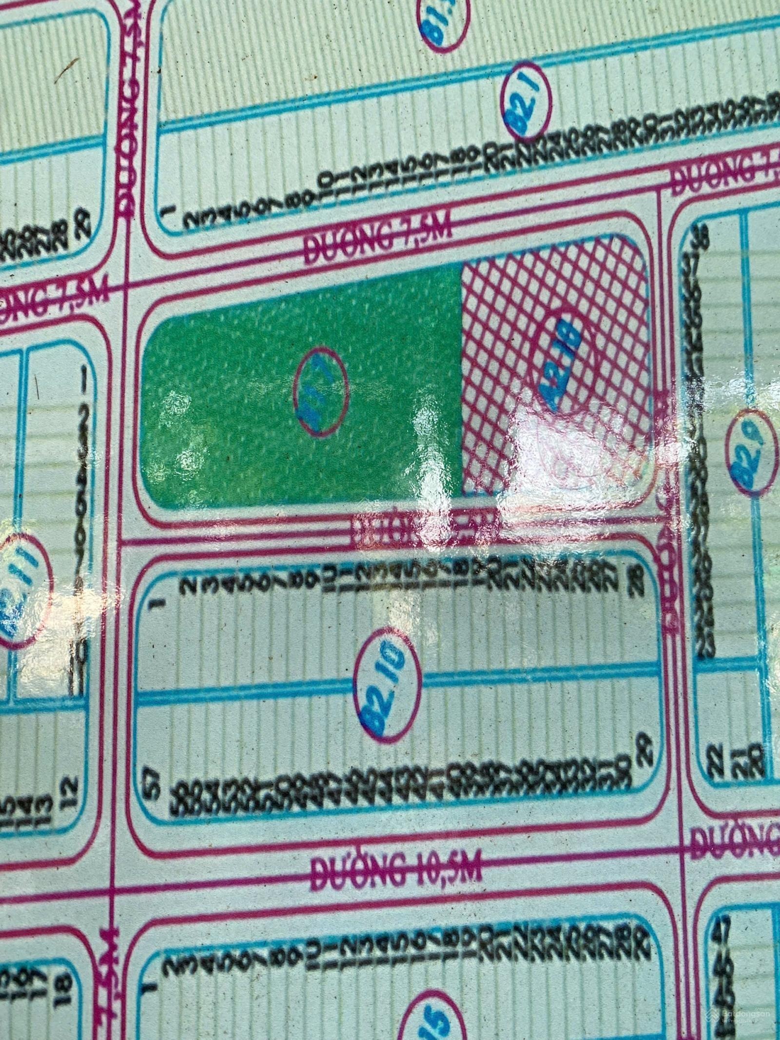 Chính chủ bán lô đất view công viên TĐC Đông Hải