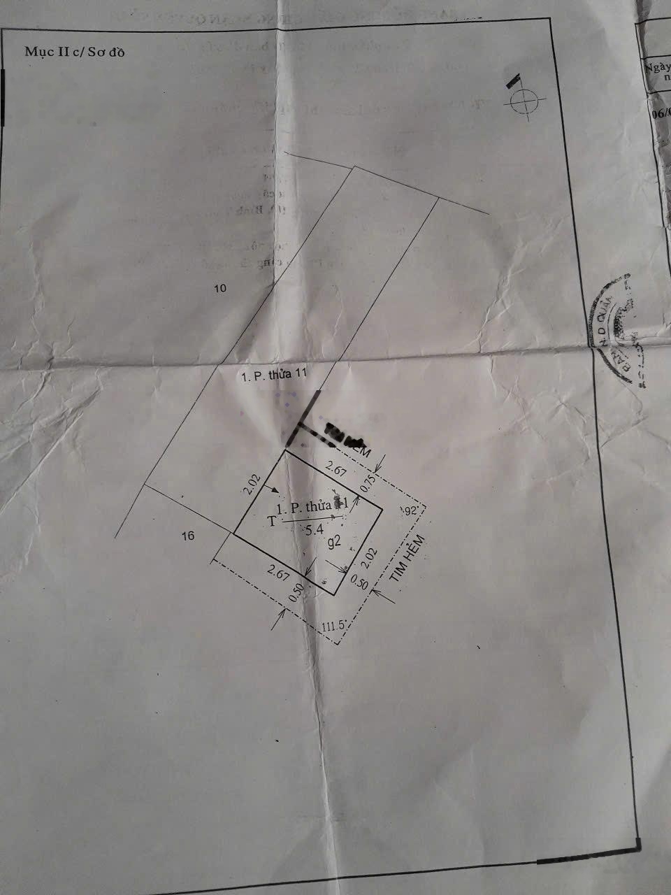 Hẻm 3m Trần Văn Quang 2x3 - 1 lầu 980tr