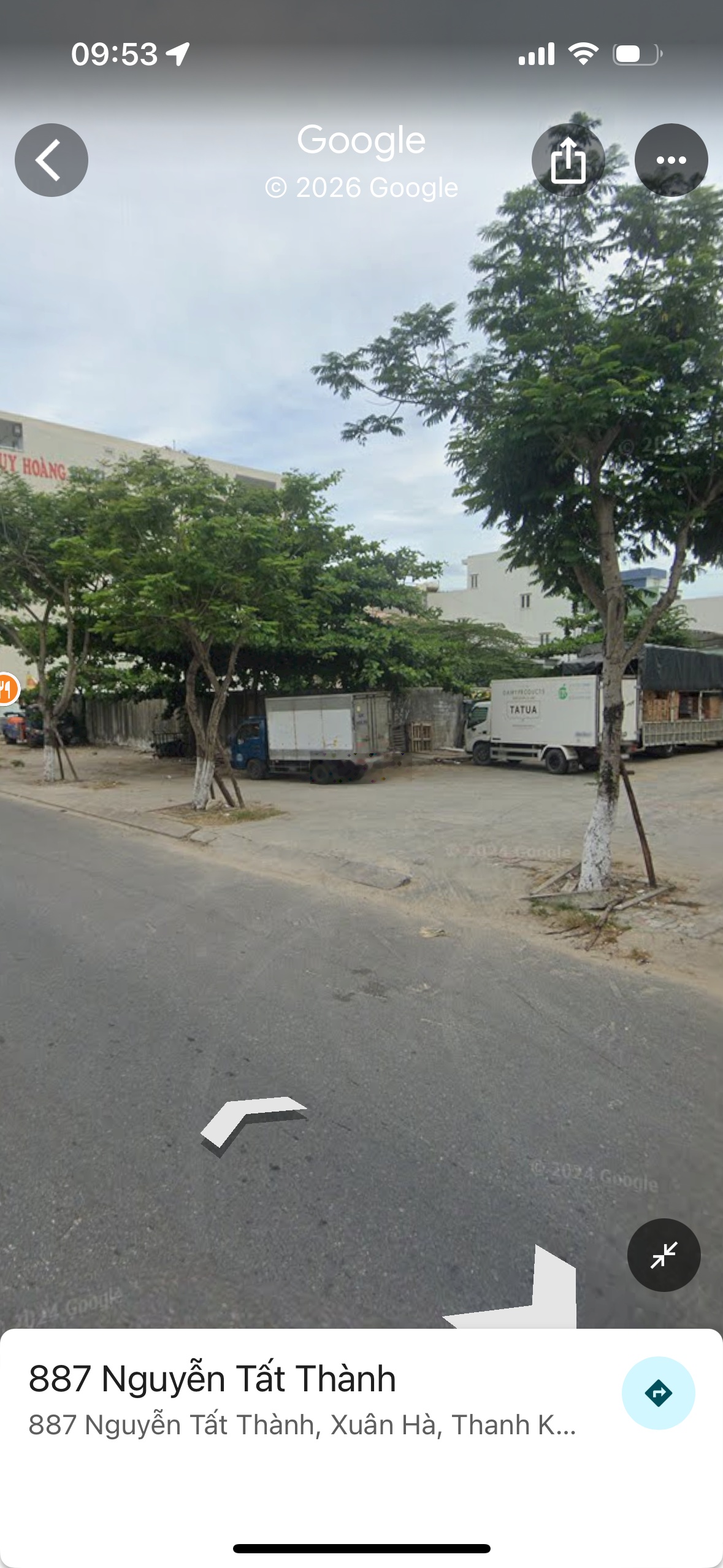 Chính chủ cần sang tên mặt tiền Nguyễn Tất Thành vị trí đẹp view biển