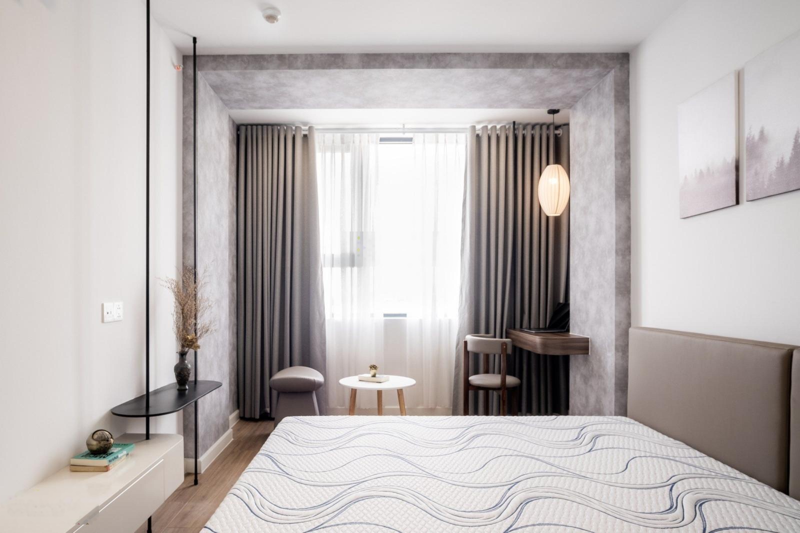 Cho thuê 2PN 2WC Full nội thất C-SkyView, 13 triệu VNĐ - Tầng cao view sông Sài Gòn thoáng mát, đẹp