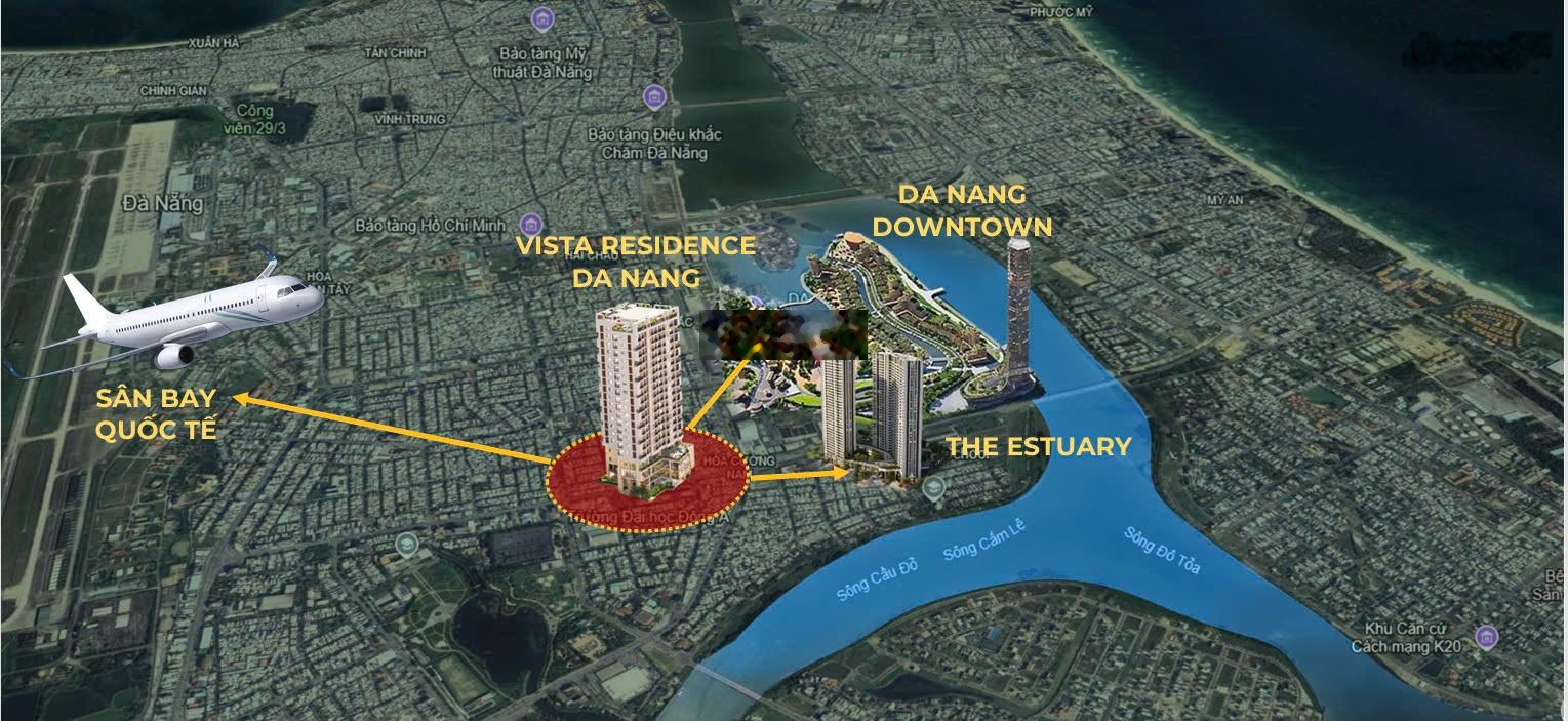 Trung tâm HẢI CHÂU - VIEW PHÁO HOA - Căn hộ 2PN 82m2 - chỉ 4tyX. Bàn giao Q1/2026 - FULL nội thất