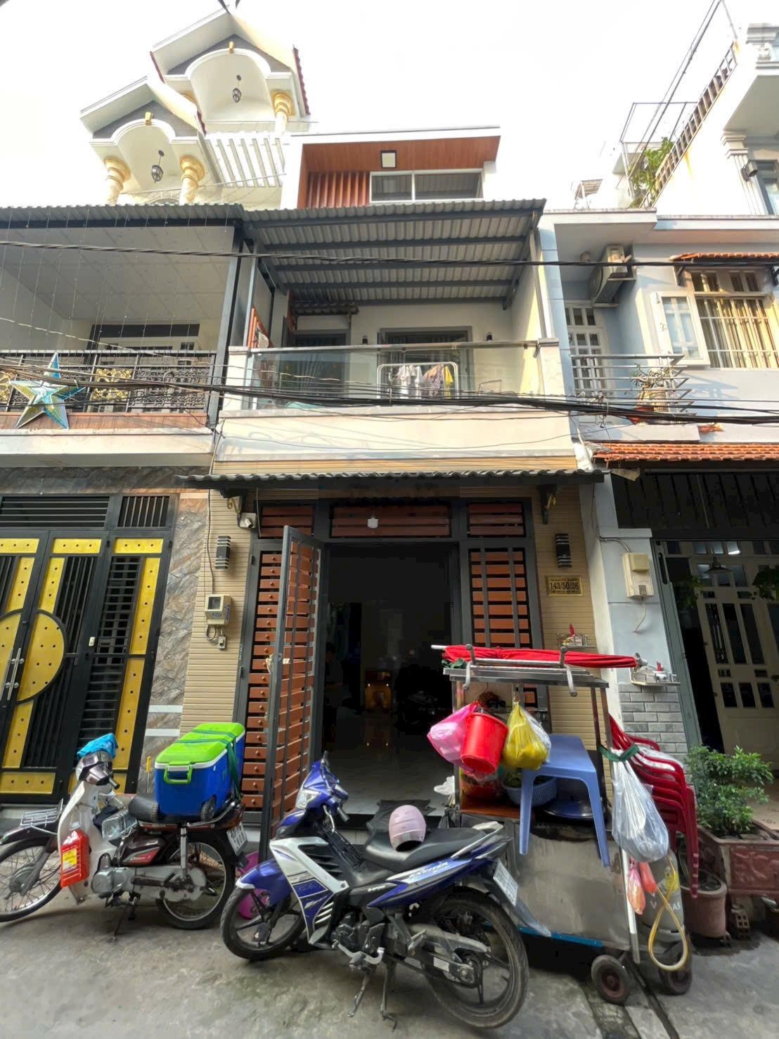 Bán nhà hẻm thông liên khu 5-6, BHHB, bình tân, 4x12 2 lầu, hẻm thông giá 5tỷ2 Tl