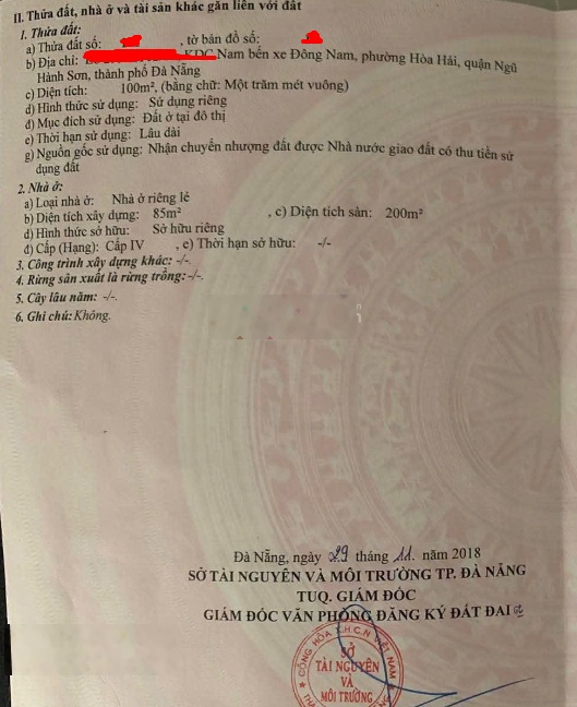 Nhà đẹp có sẵn dòng tiền ngay bãi tắm sơn thủy - ngũ hành sơn - đà nẵng