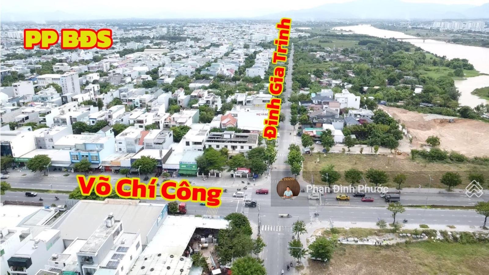 Bán đất mặt tiền đường võ chí công - kđt hòa xuân, đà nẵng