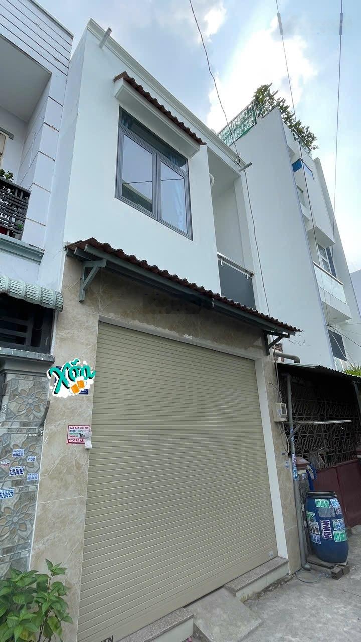 Nhà 2 tầng nguyễn thị búp q12 - hẻm xe hơi thông 4x12 - full nội thất