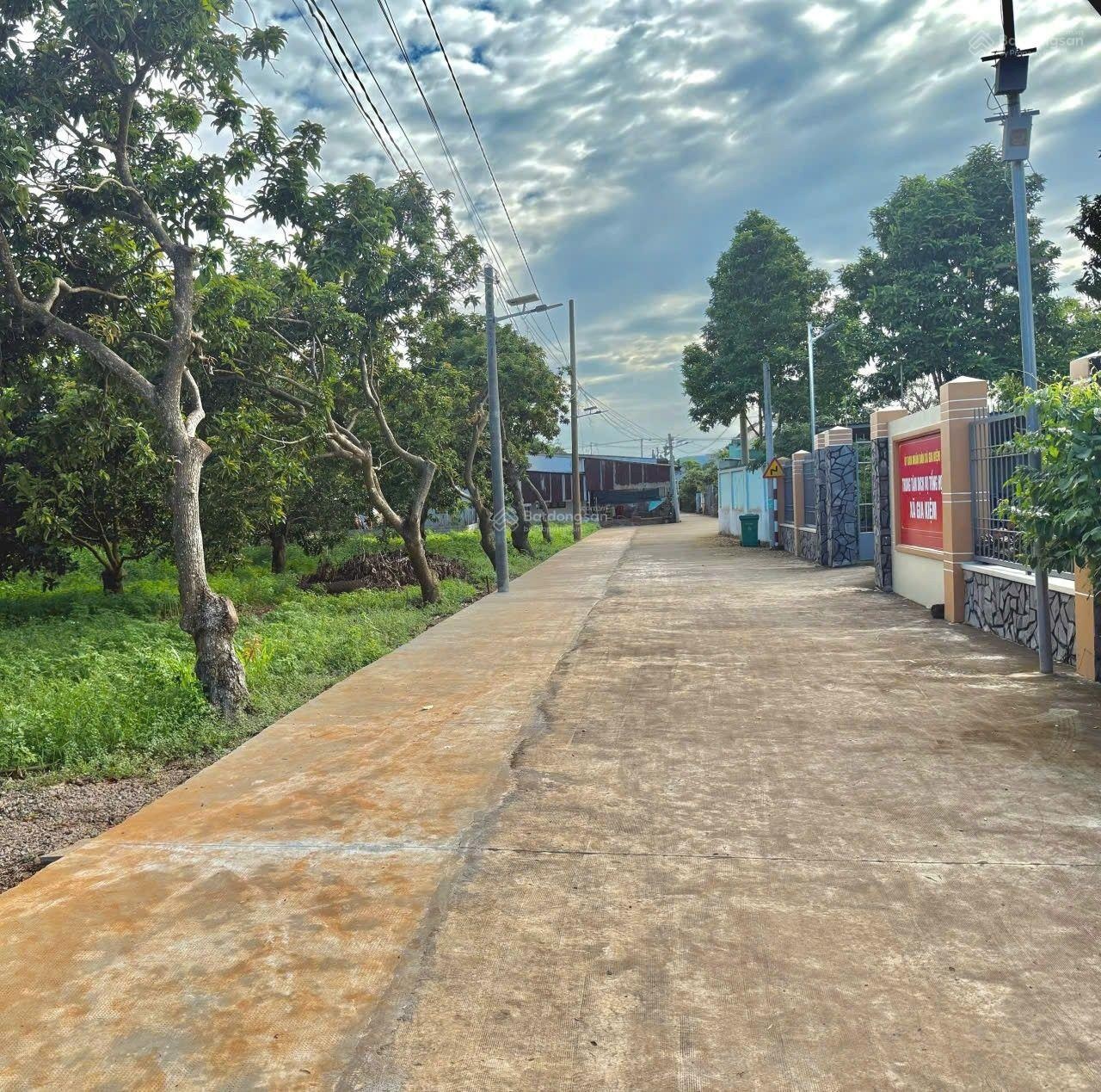 Đất thổ cư sổ riêng đối diện trường học, đường bê tông khu dân cư giá chỉ 550tr. Dt: 125m2 shr tc