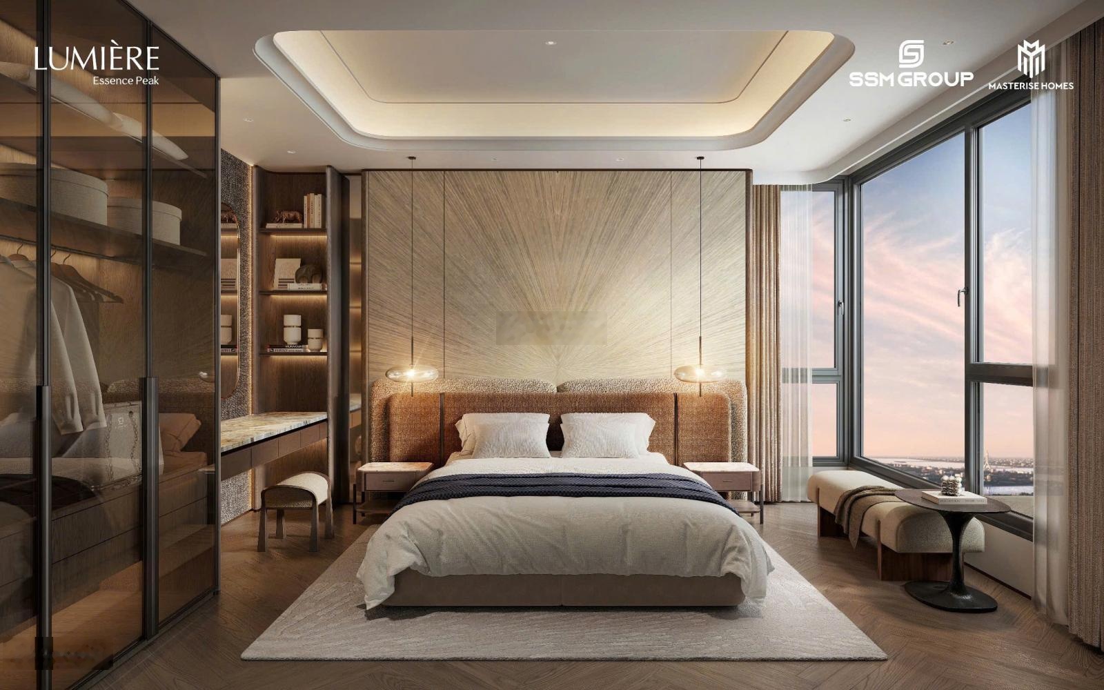 Căn góc 2PN duy nhất sở hữu view trọn hồ cực thoáng. Full nội thất cao cấp. 1 bước ra công viên