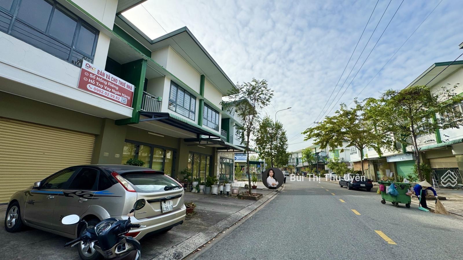 Căn Shophouse 1 trệt 1 lầu KĐT Oasis City giá chỉ 1,8 tỷ - 80m2 đất - sổ hồng đất