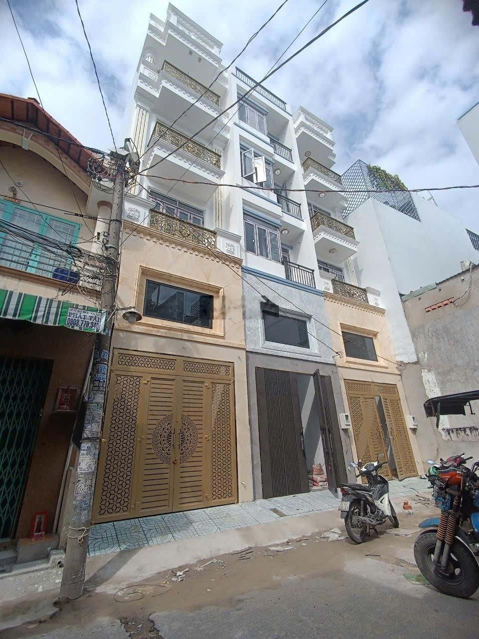 Có thang máy - nhà đẹp - hẻm 6m Lương Thế Vinh, F. Tân Thới Hoà (DT: 3.7x20m 5 tầng). Giá: 8.8 tỷ