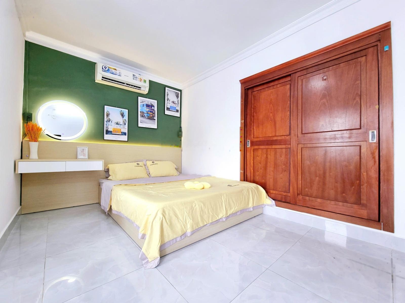 Cho thuê phòng đẹp quận 3 full nt, ban công, gần công trường dân chủ,toà nhà viettel,chung cư hà đô