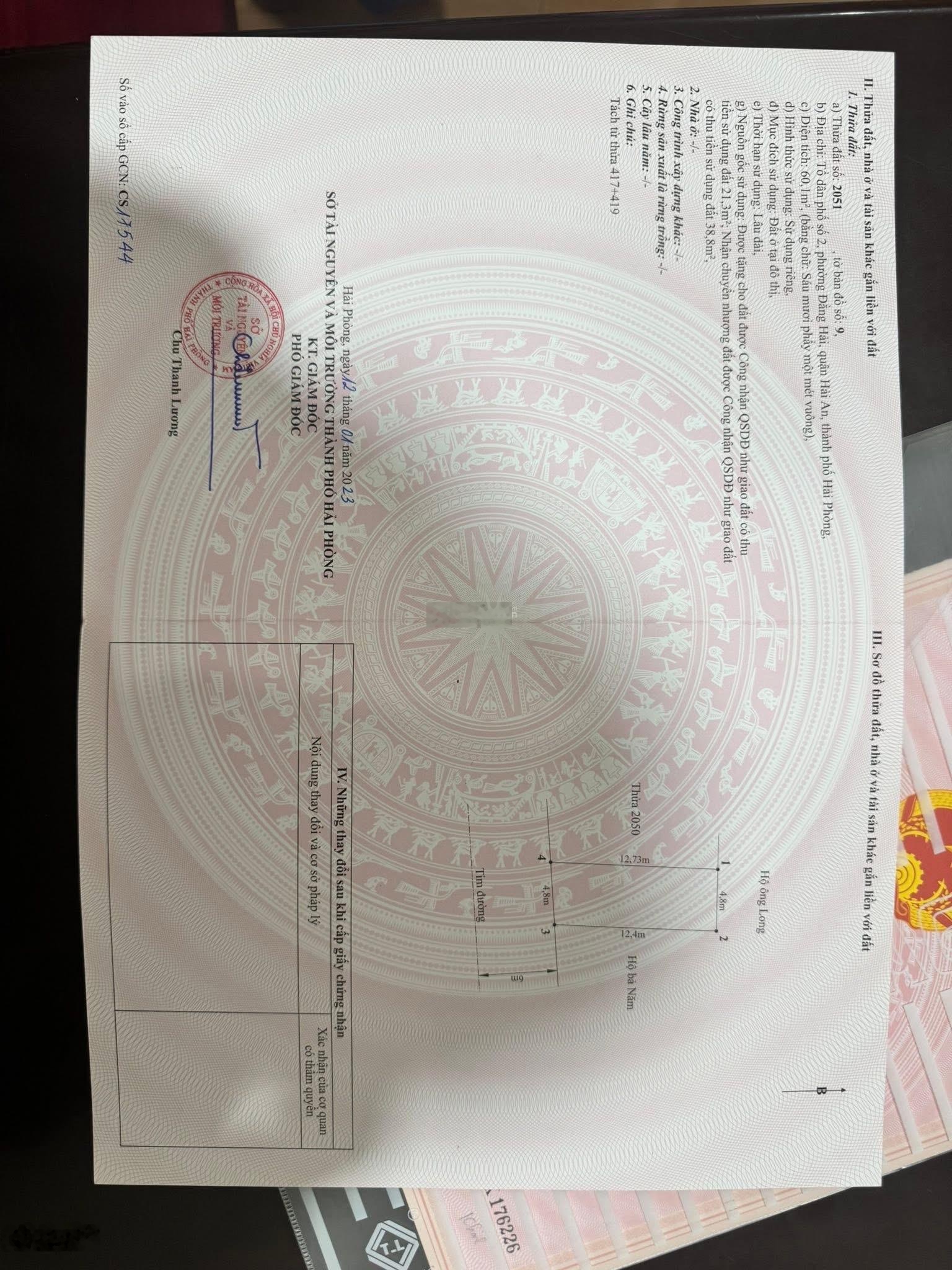 Bán đất ngay mặt đường Lũng Đông,Đằng Hải vị trí cực đẹp đón sóng hầm chui bùi viện hai mặt thoáng