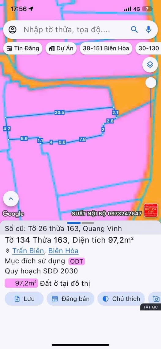 Bán nhà riêng thành phố Biên Hòa, tỉnh Đồng Nai giá 2,85 tỷ