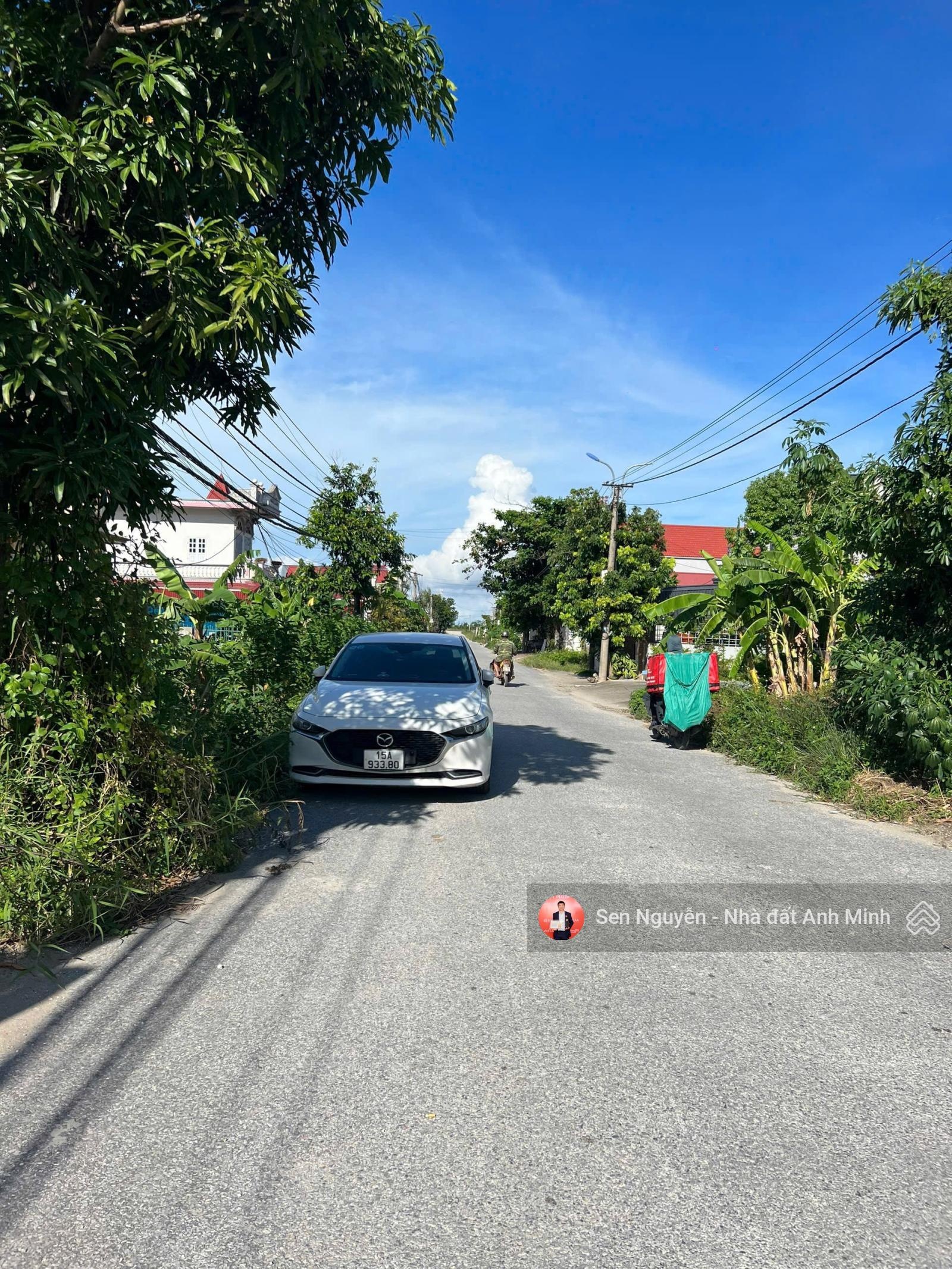 Mặt đường rộng 16m tại Hải Thành - giáp Tân Thành