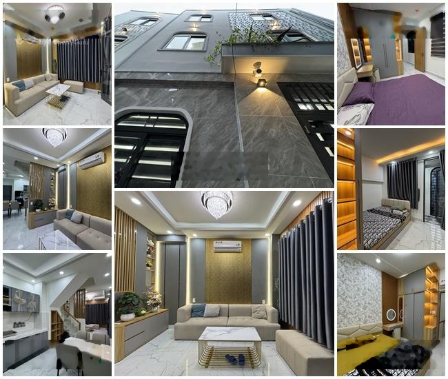 Cho thuê Biệt thự Mini 2 lầu full nội thất cao cấp hẻm xe hơi VF5-Đ/chỉ: 132/16 HOÀNG VĂN THỤ, Q.PN