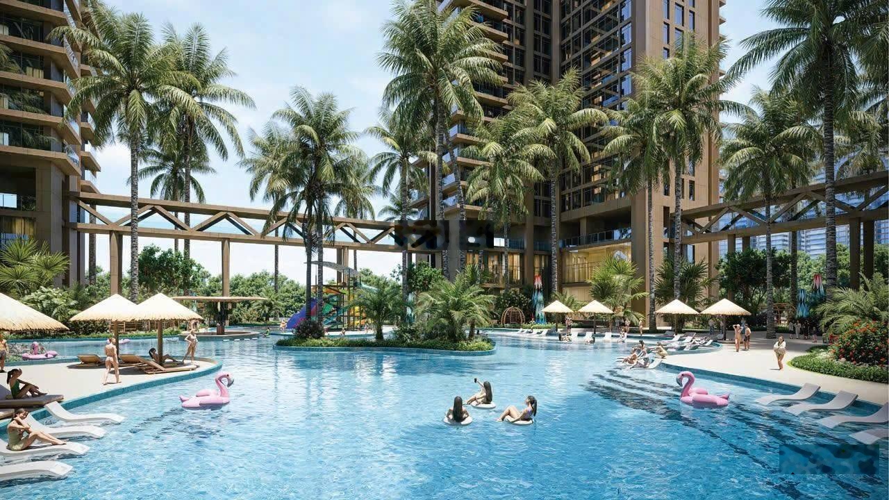 Căn 2PN góc Alumi Premium, căn hộ khoáng nóng tự nhiên, view sông hồng, cạnh Eco Park