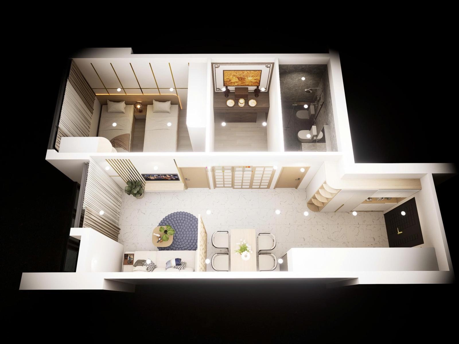 Căn hộ 60m2 sát Phú Mỹ Hưng chỉ 3,5 tỷ full nhận nhà ngay. Hàng hiếm view đẹp