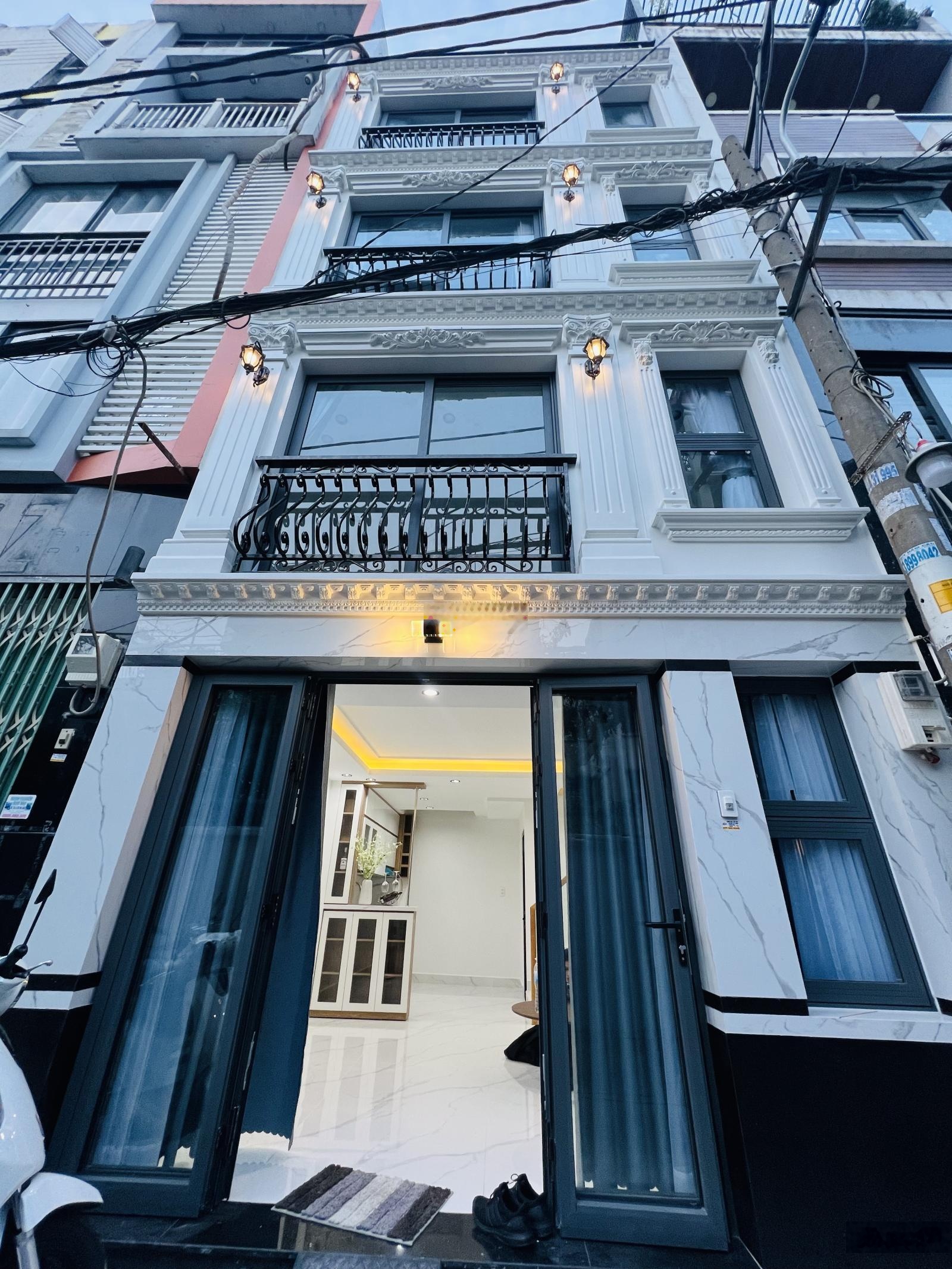 Nhà đẹp hẻm xe tải Ngô Đức Kế, 5 tầng đúc, Phường 12, Bình Thạnh, 7.7 tỷ ở ngay