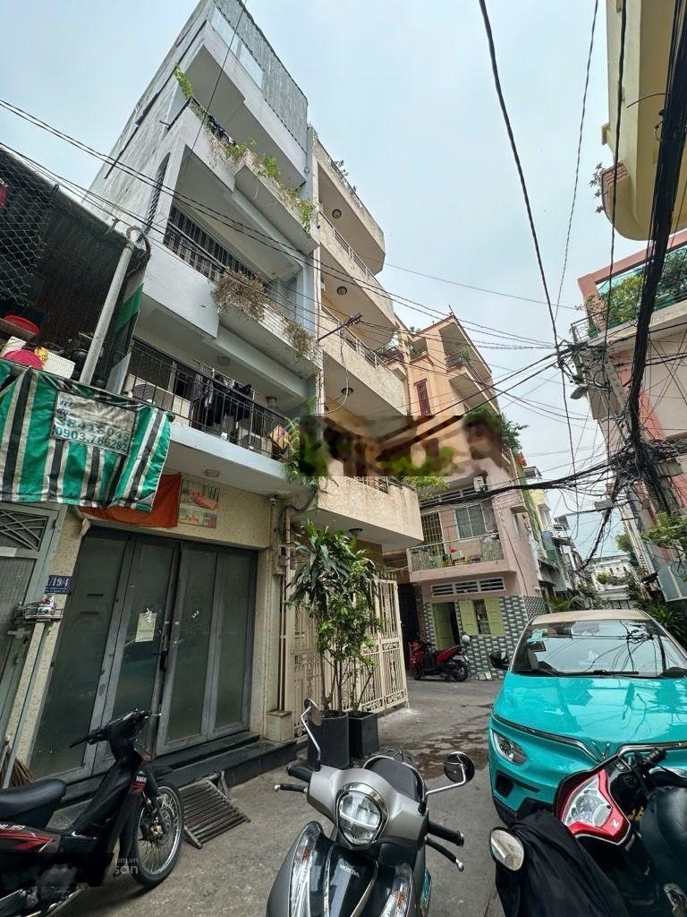 Ngay cầu kiệu bán tòa CHDV xe hơi đậu nhà 5 tầng 9 phòng doanh thu 40tr/ th_ 60m2 chỉ 12 tỉ có TL