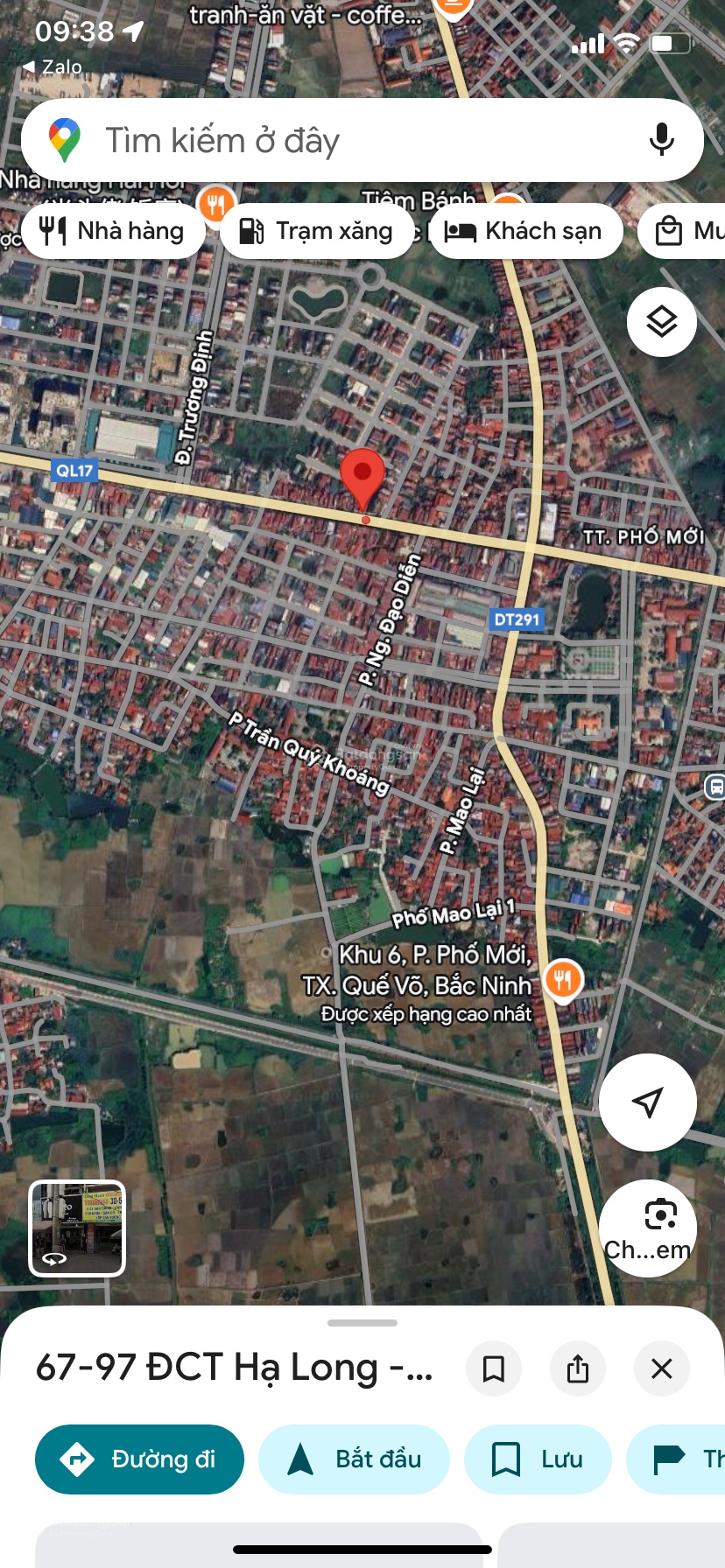 Bán nhà khu 1 Phố Mới mặt QL 18. DT 107m2. MT 4.43m. Hướng Nam. Giá bán 10,7 tỷ