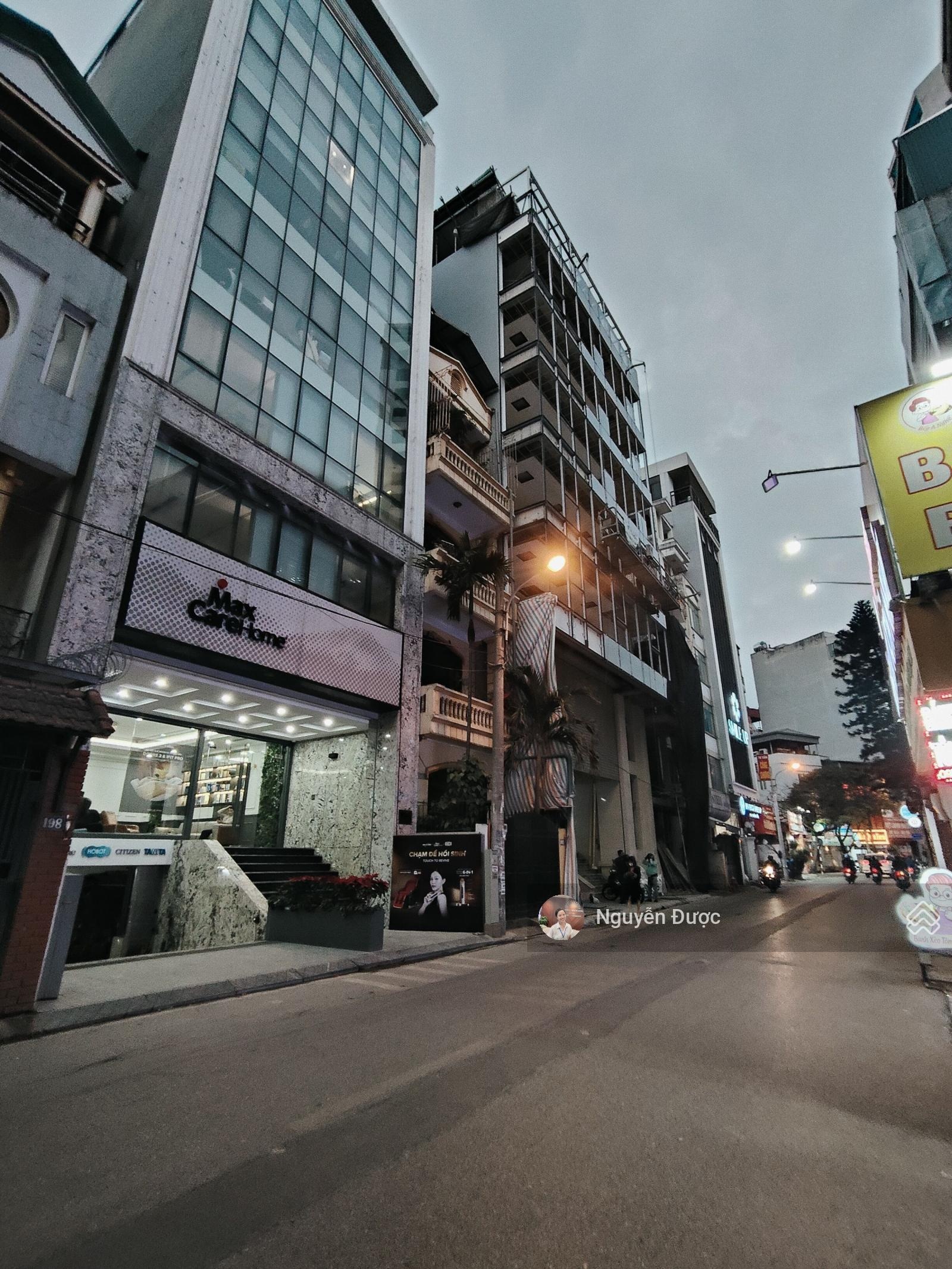 Mặt phố Hoàng Ngân-Nguyễn Thị Định, Cầu Giấy, dt 80/98m2, 8 tầng, có hầm, 1 mặt phố 1 mặt ngõ ô tô