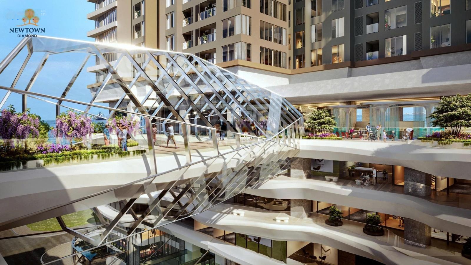 Chỉ 1,4x tỷ sở hữu căn 2PN 79,1m² hướng Đông Nam tòa Sapphire Newtown Diamond Đà Nẵng