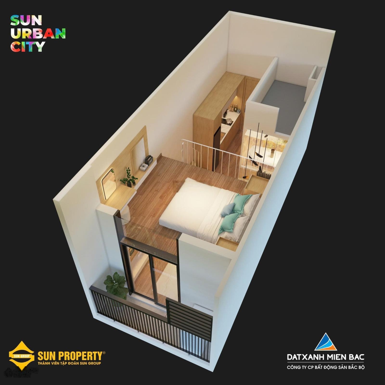 Căn hộ studio duplex 2 tầng sở hữu ngay chỉ từ 1,2 tỷ