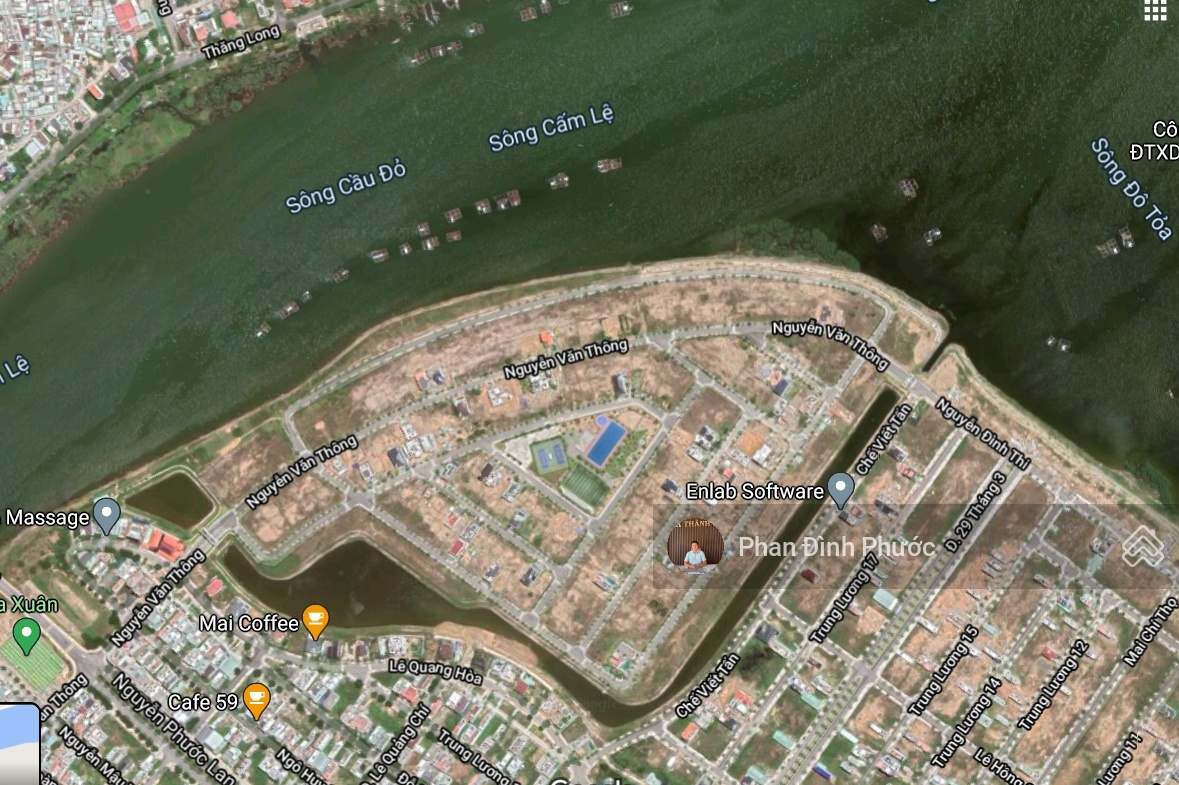 Cặp đất biệt thự đường Giáng Hương 1 - Euro Village 2 | siêu phẩm mặt Sông Hàn - 550m2