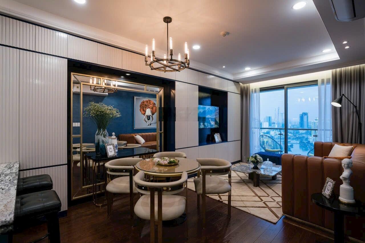 Cho thuê căn hộ cao cấp 2pn2wc Goldview view Bitexco & pháo hoa nội thất & view y hình