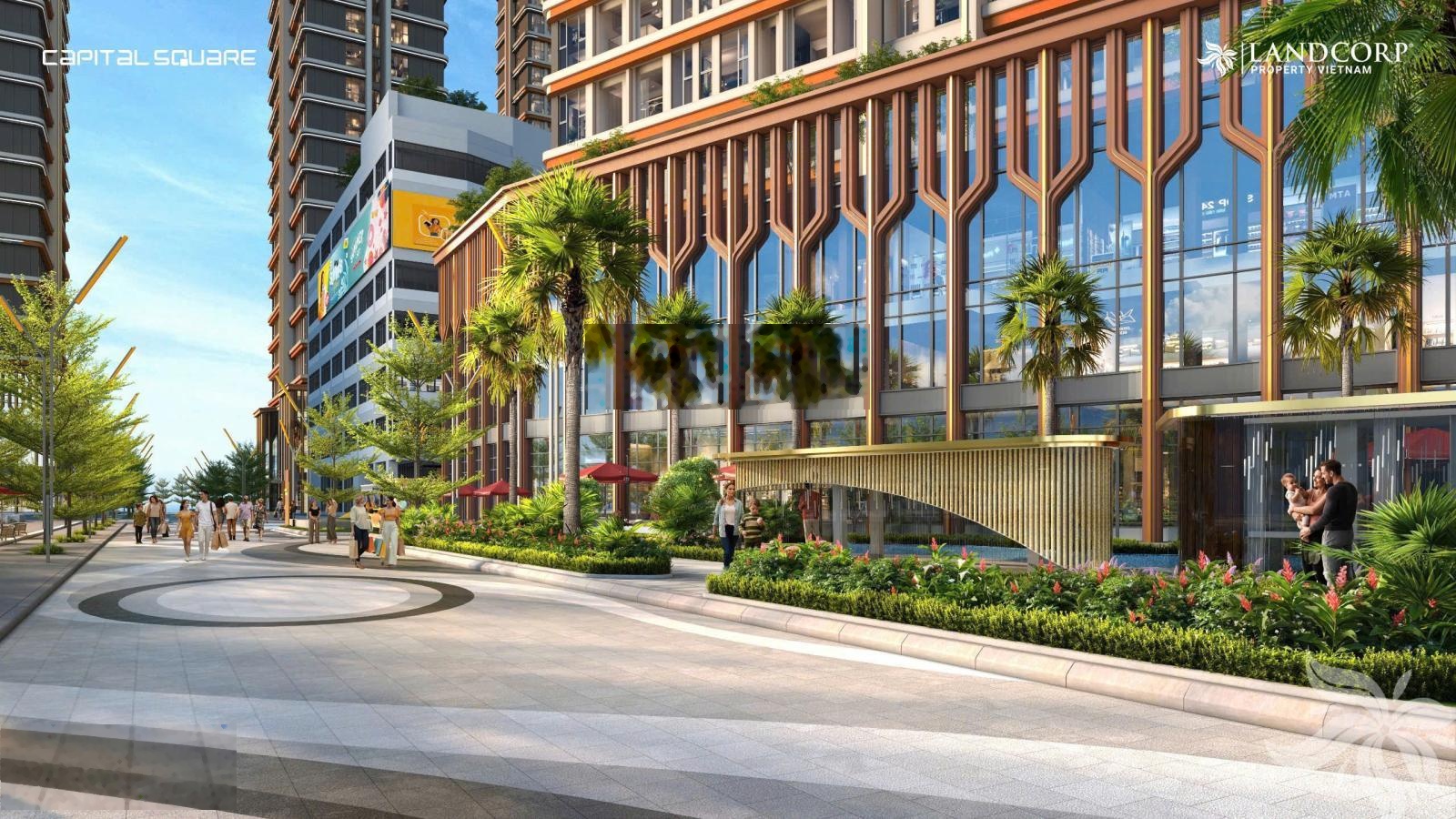 Độc quyền căn 1PN(45m2) Capital Square- giá 4tỷ2- cạnh Sông Hàn-gần Vincom-DT cho thuê 25tr/tháng