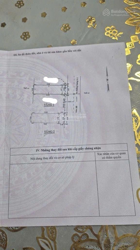 Nhà 2 tầng 72 m2, 2pn - hẻm xe tải 6m hl2 giá 5,98 tỷ