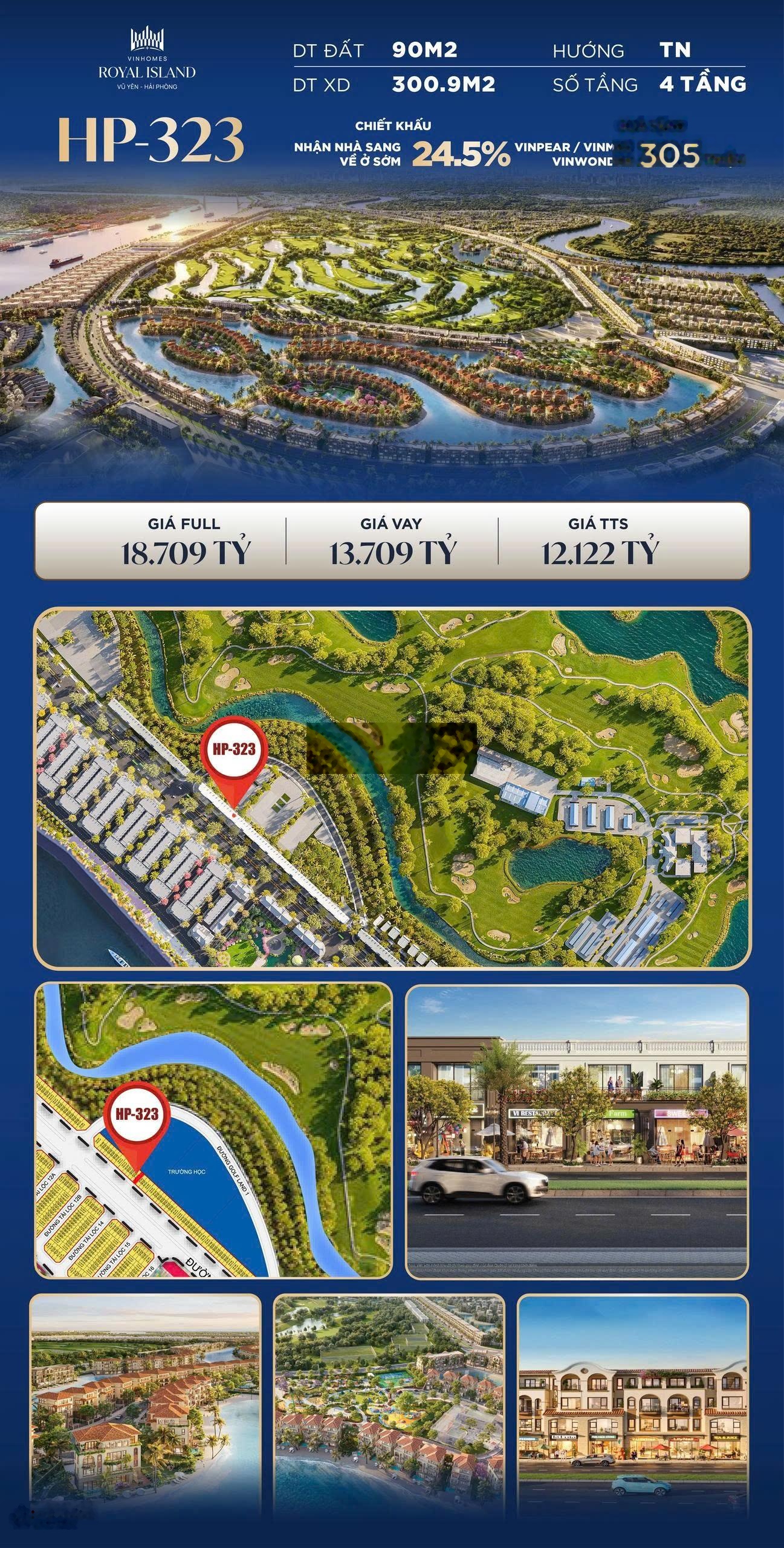 Bán shophouse xẻ khe mặt TLA 114.2m2 giá rẻ nhất thị trường, chỉ 85tr/m2, quỹ căn mới nhất 1/2026