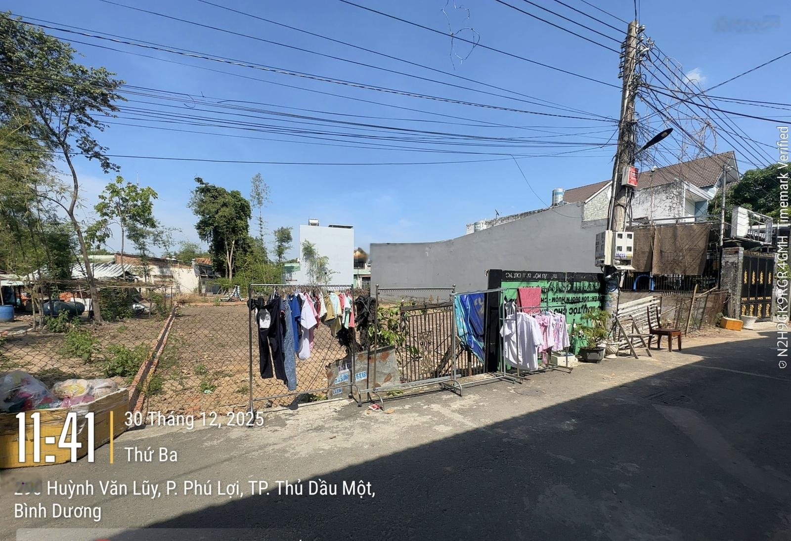 Đất phường Phú Lợi - Đường nhựa 4m ô tô vi vu, xẹt hẻm 288 Huỳnh Văn Luỹ