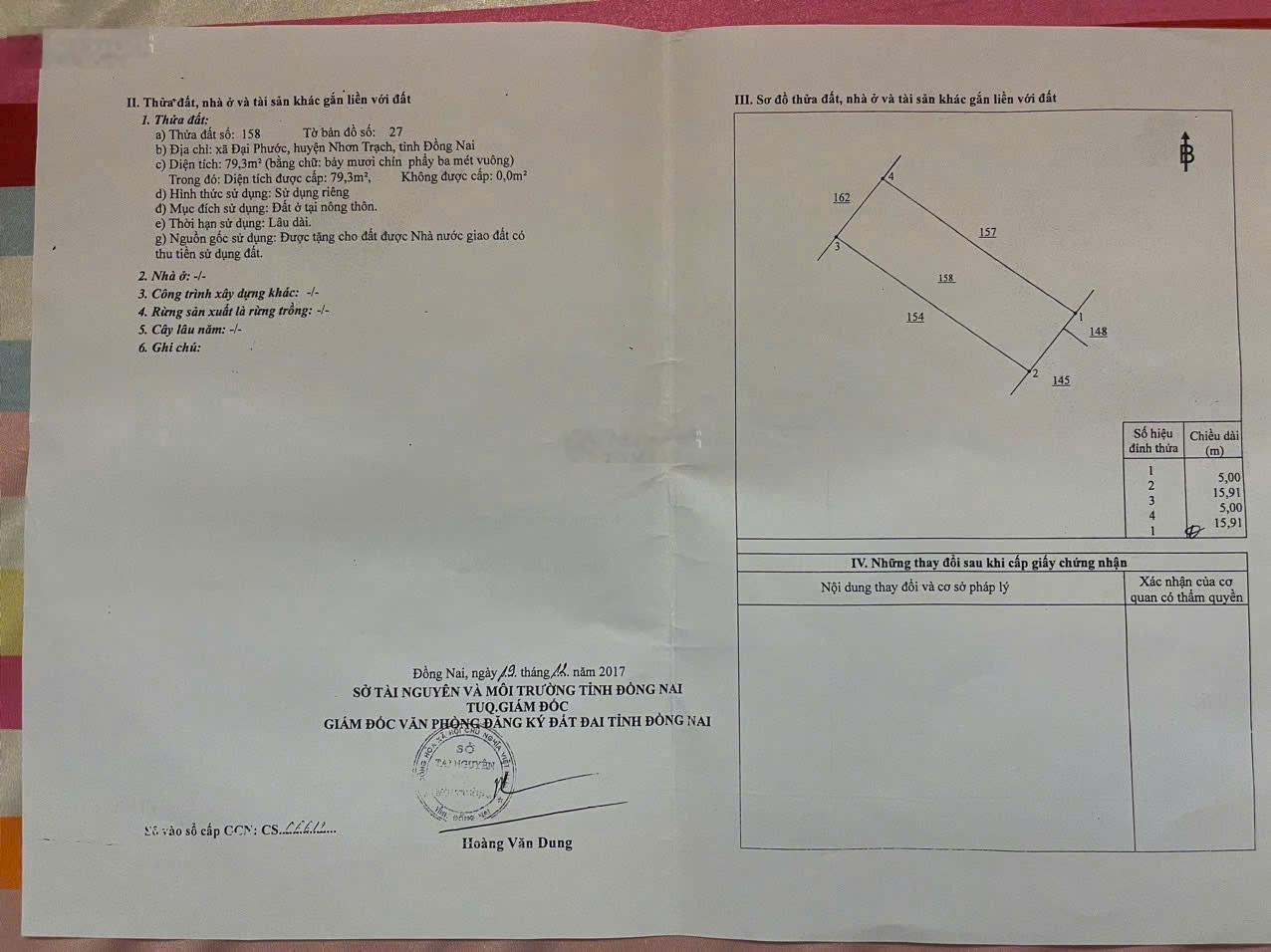 Kẹt NH bán nhanh lô đất ở 1.7tỷ cách phà Cát Lái 2km, sổ riêng XD tự do