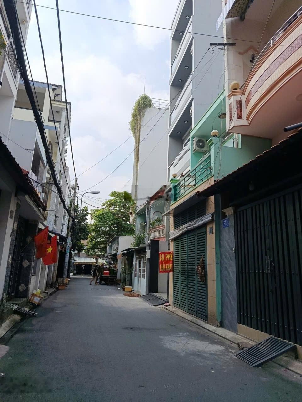 (New) tiện xây mới - nhà C4 cũ đường Huỳnh Thiện Lộc quận Tân Phú, hẻm xe hơi ( 46m2)( ngang 4m )