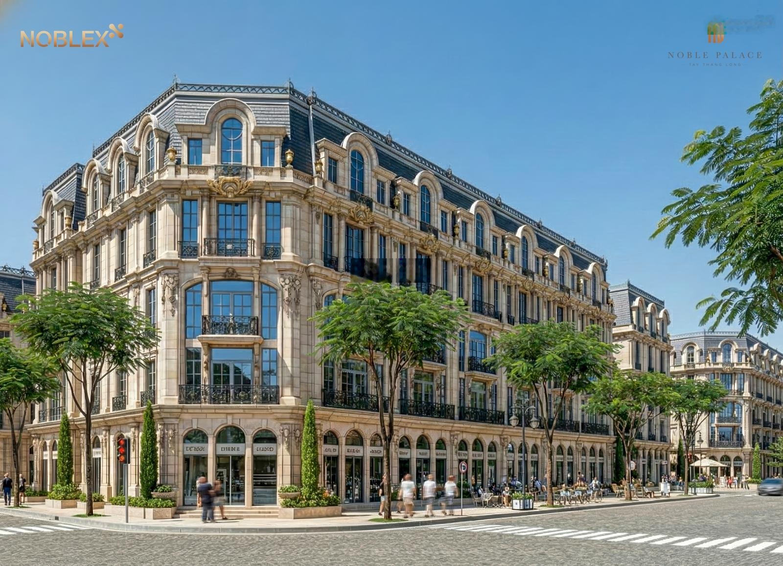 Căn liền kề 62,5m² xây 5 tầng giá 14 tỷ cạnh trường học, công viên trục thông Noble Tây Thăng Long