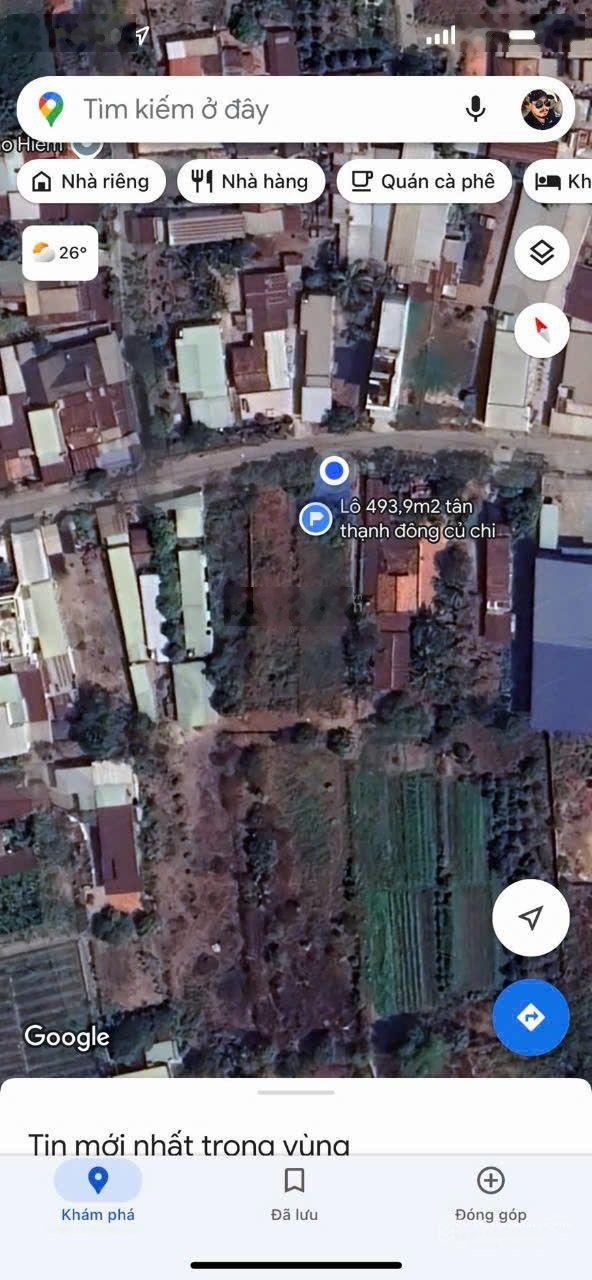 Đất bán 2 mặt tiền! Nhựa trước bê tông sau ngang 10m x dài 50m. Hợp xây biệt thự vườn nghỉ dưỡng