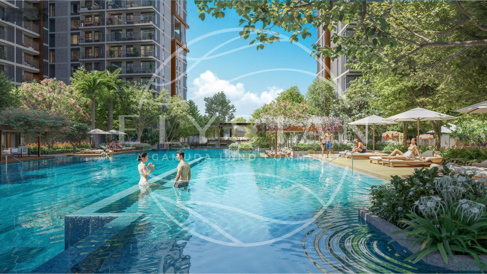 Elysian căn 2PN 82m2 có thêm sân vườn riêng giá HDMB 5,235 tỷ tặng 2 năm PQL