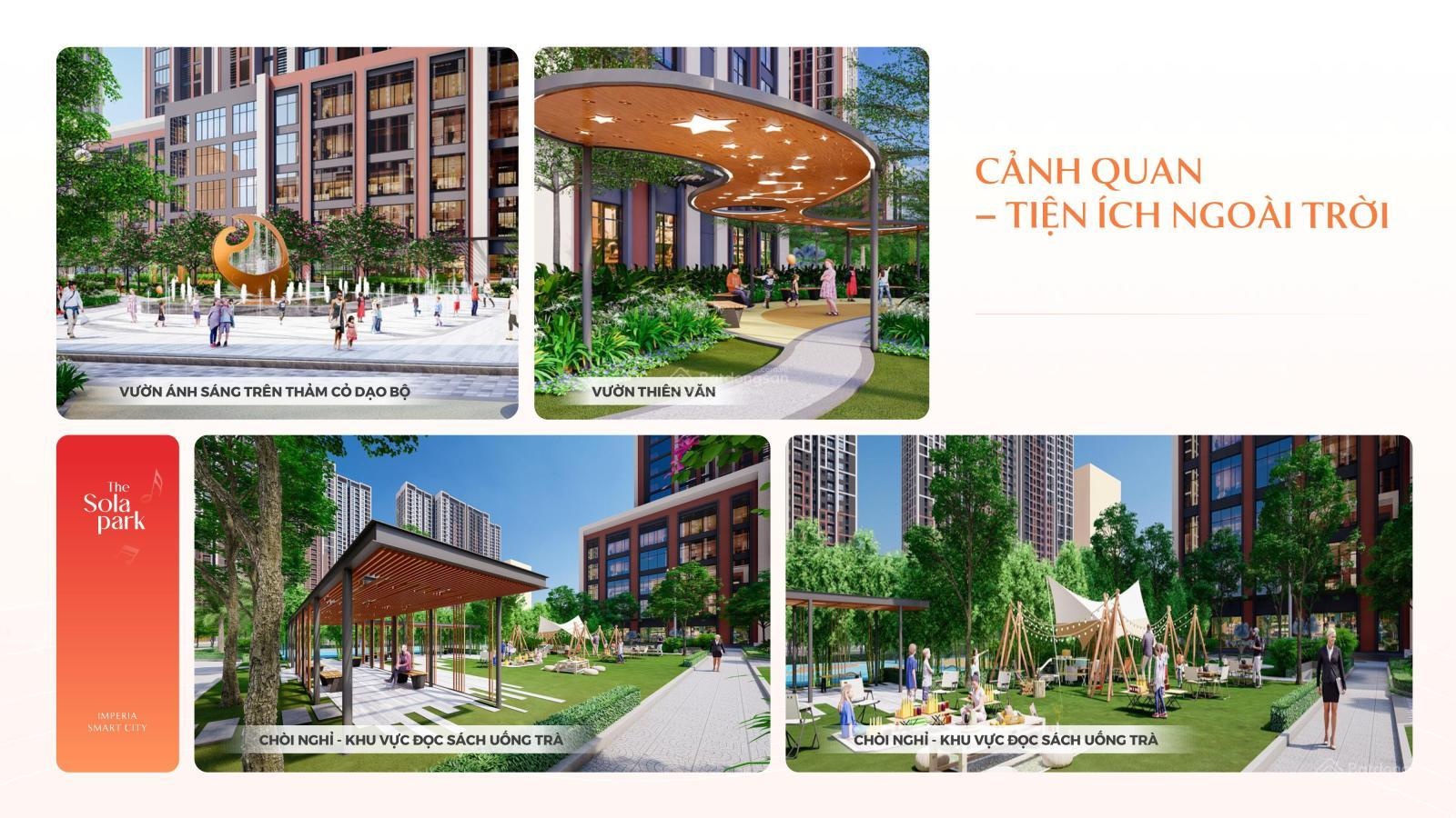 Bán Nhanh Shophouse khối đế SOLA PARK G5-6 Smart City Sổ Lâu Dài Nhận Nhà cùng căn hộ