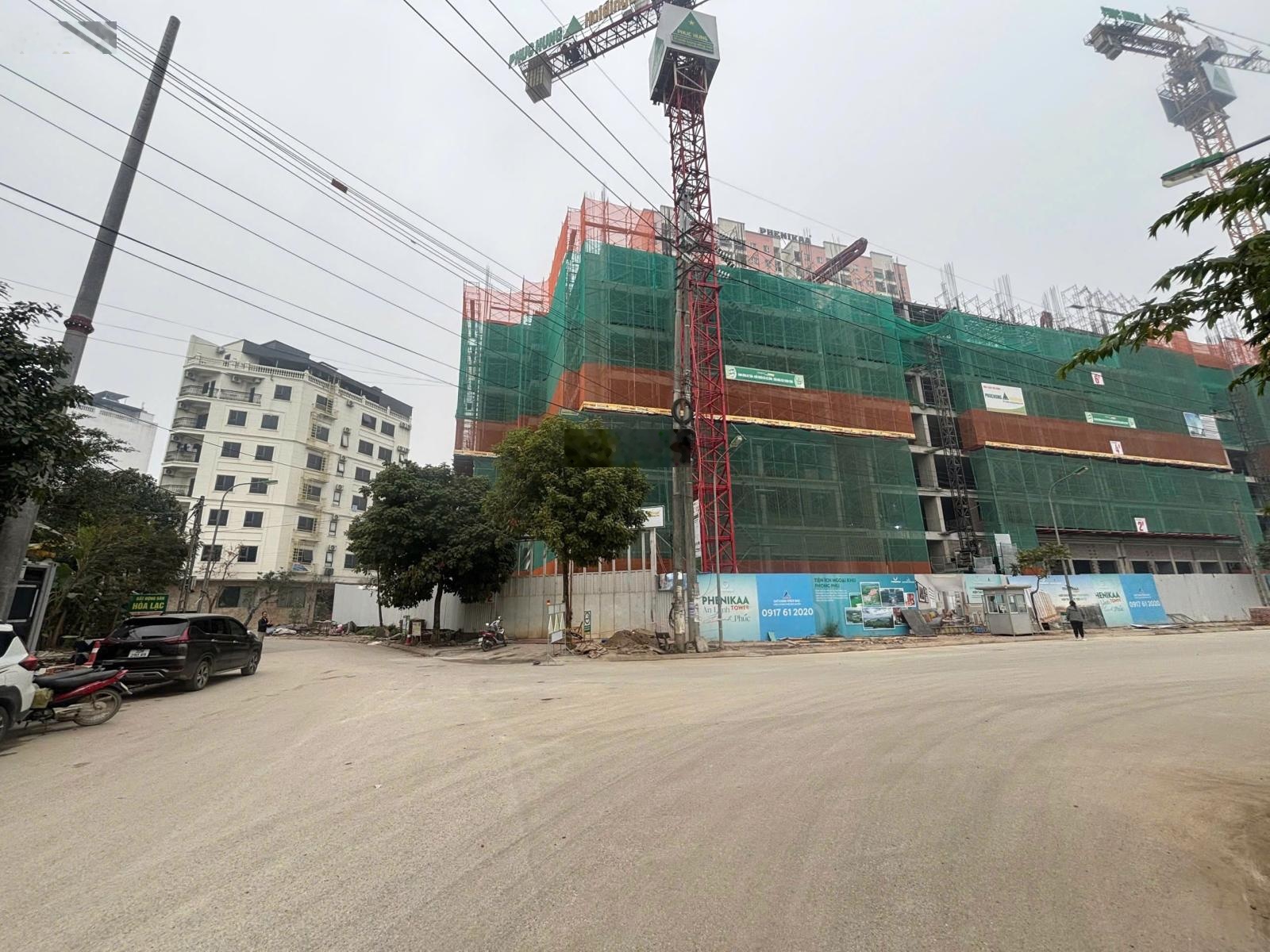 1 mảnh duy nhất ở phú cát, hòa lạc. dt 120m2, mt 6m. chỉ 3.5 tỷ, gần ql 21, đhqg, fpt, cnc