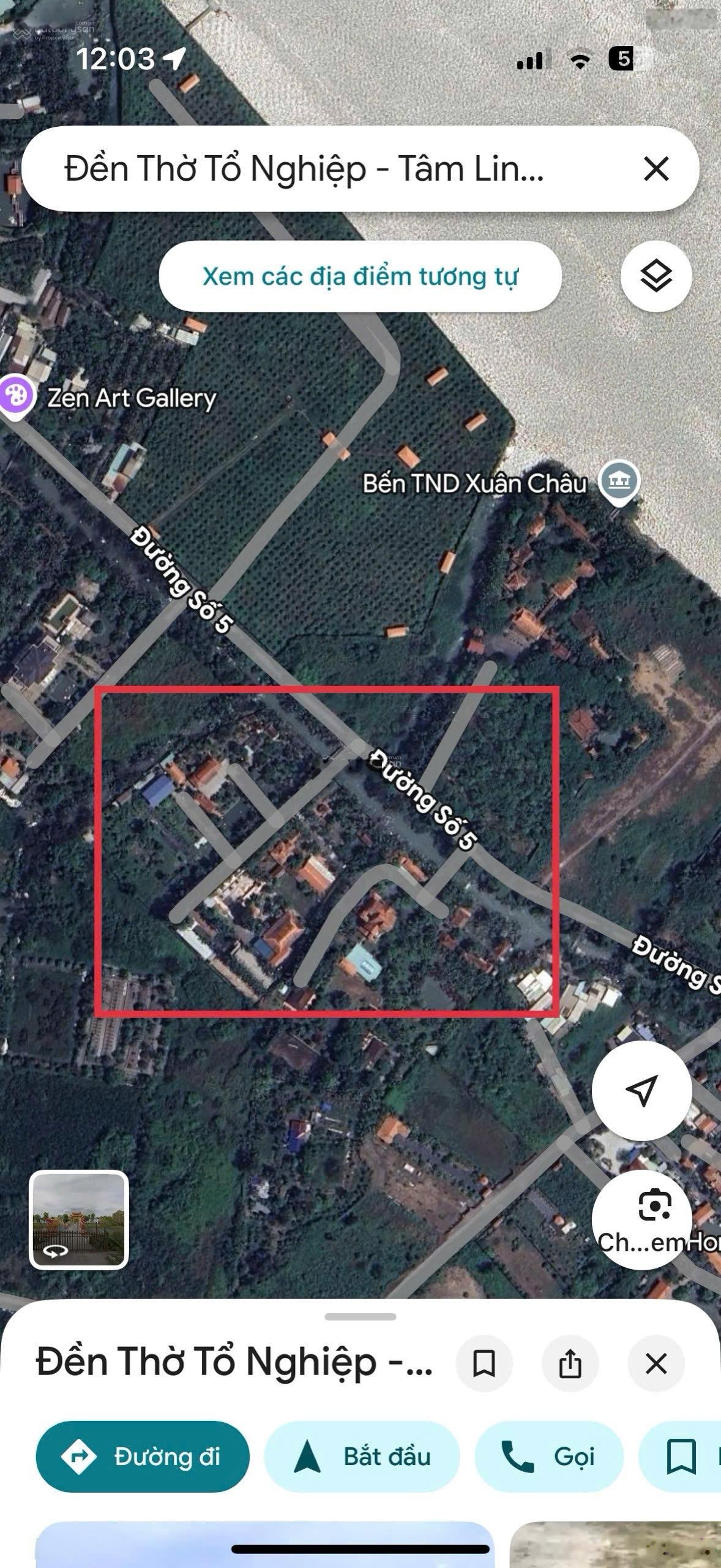 Siêu biệt thự vườn 8000m2 MT đường Số 5 Long Phước. Giá 100 tỷ