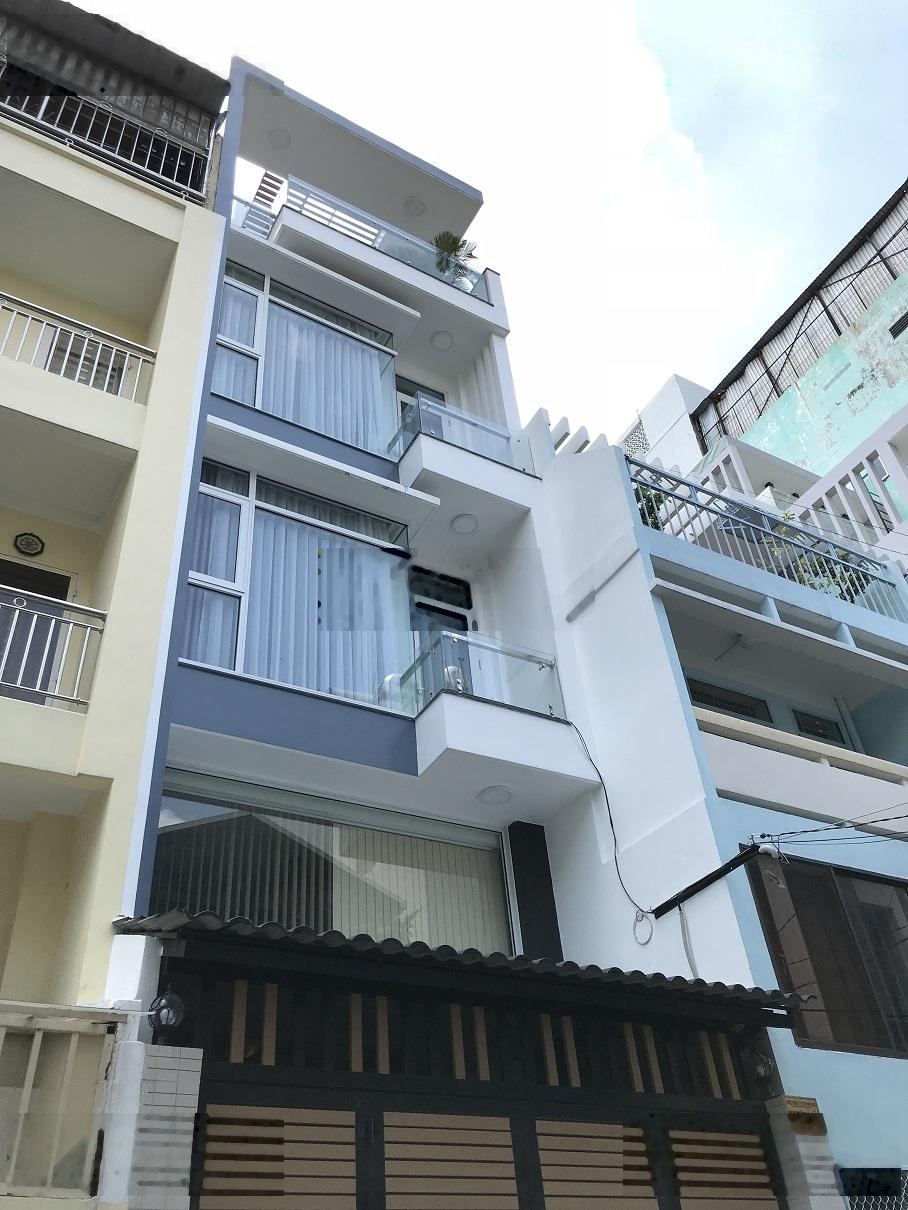 Bán nhà 5 tầng mới - HXH khu bàn cờ CMT8, P.5, TB. 4x12,5m, giá chỉ 11,5 tỷ