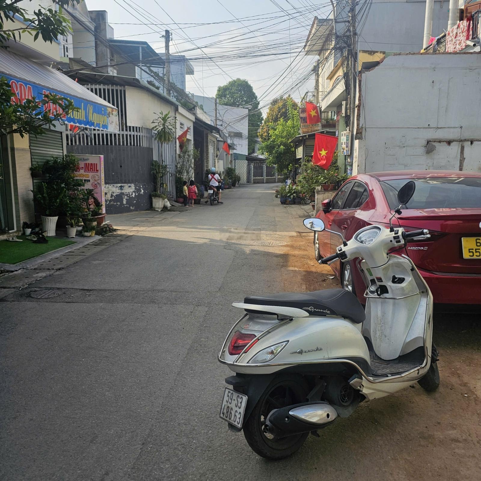 Đất thổ cư đường xe tải tránh _ cách mặt tiền đường lớn 50m .đường 6m tiện ở vừa kinh doanh. dỉ an