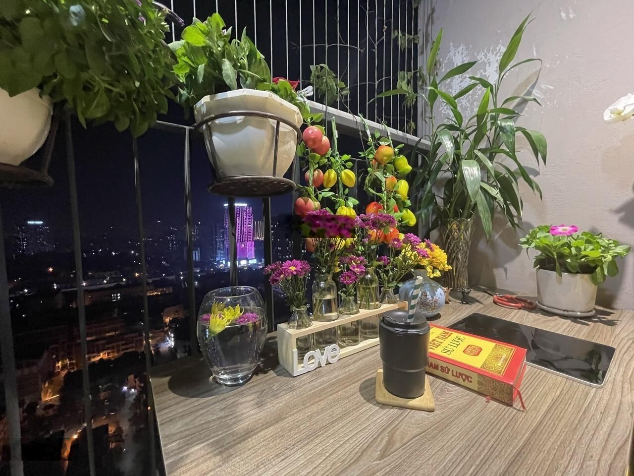 Bán căn 90m2 Thống Nhất Complex, 3N2VS, ban công ĐN, full nội thất xịn, tầng trung, view thoáng