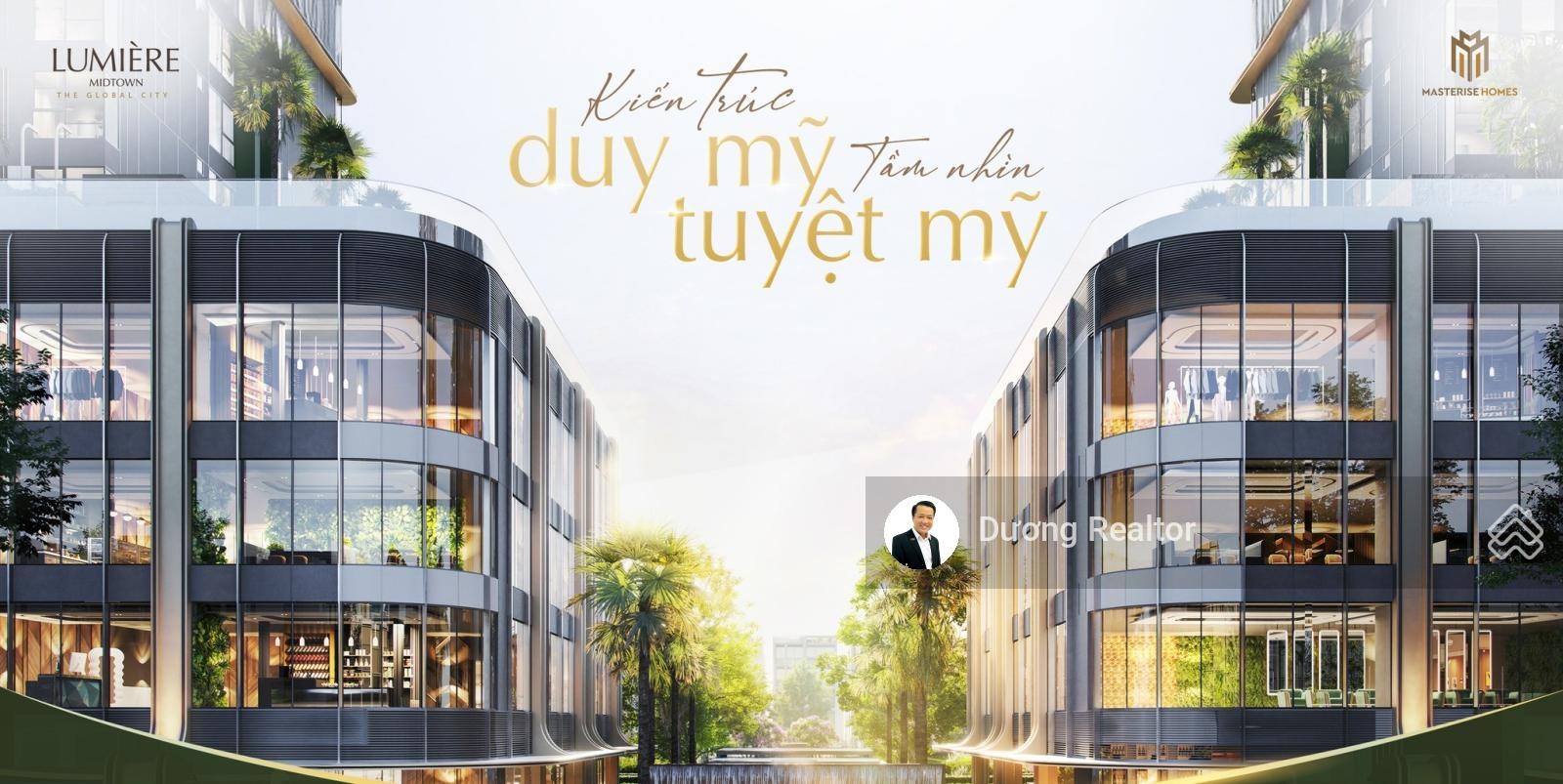 Hot! Penthouse Lumiere Midtown 199m2 - View sông Rạch Chiếc - độc chiếm tầng không | giá 32,229tỷ