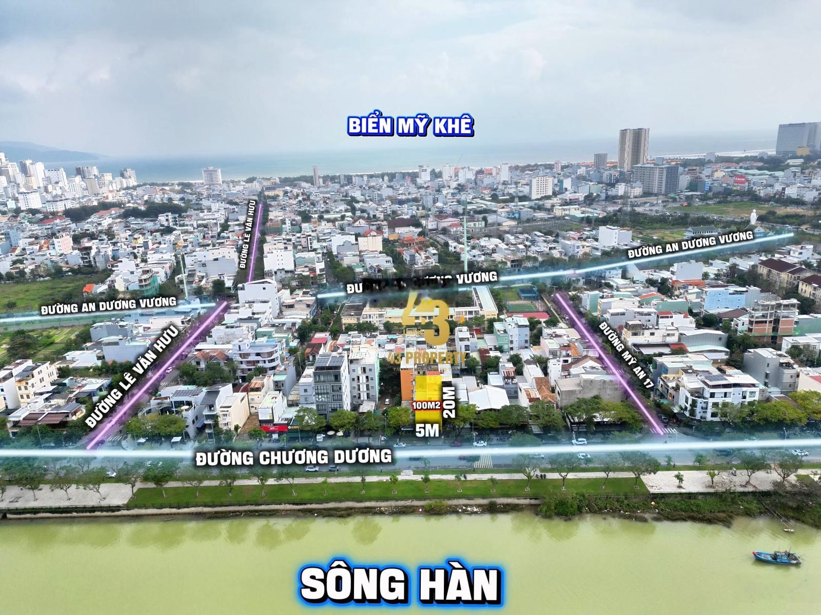 Hạ 3 tỷ chào bán nhà 3 tầng mặt tiền Chương Dương - view sông Hàn Đà Nẵng