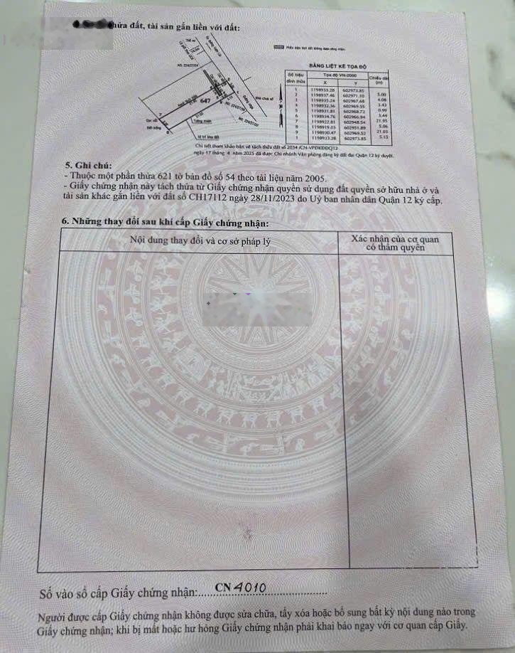 Bán Đất 129m2 tại An Phú Đông, Q12, HCM giá 8,5 tỷ, pháp lý đầy đủ, view đẹp