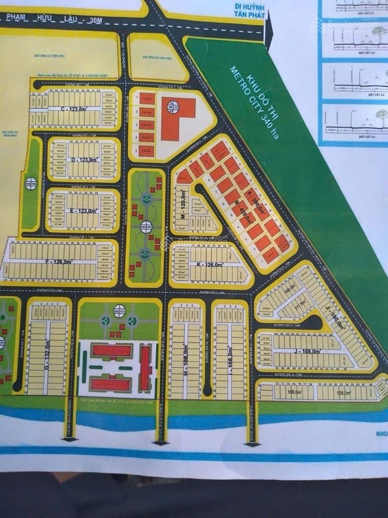 Bán đất nền 108m2 khu dân cư Thanh Nhựt, Phạm Hữu Lầu, Phước Kiển, nhà bè. 5 tỷ 8