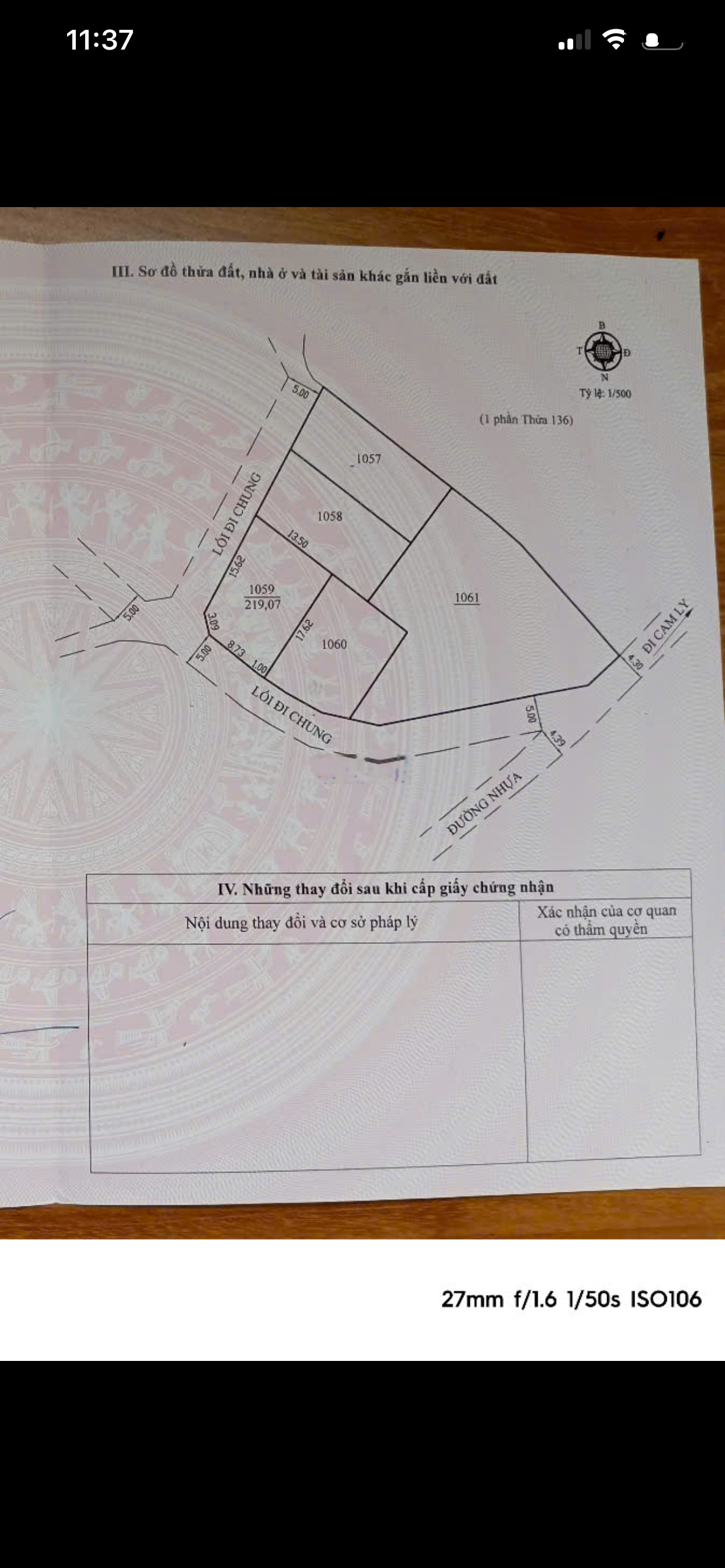 Cần bán 219m2 Măngline Đà Lạt 4tỷ7 view thông